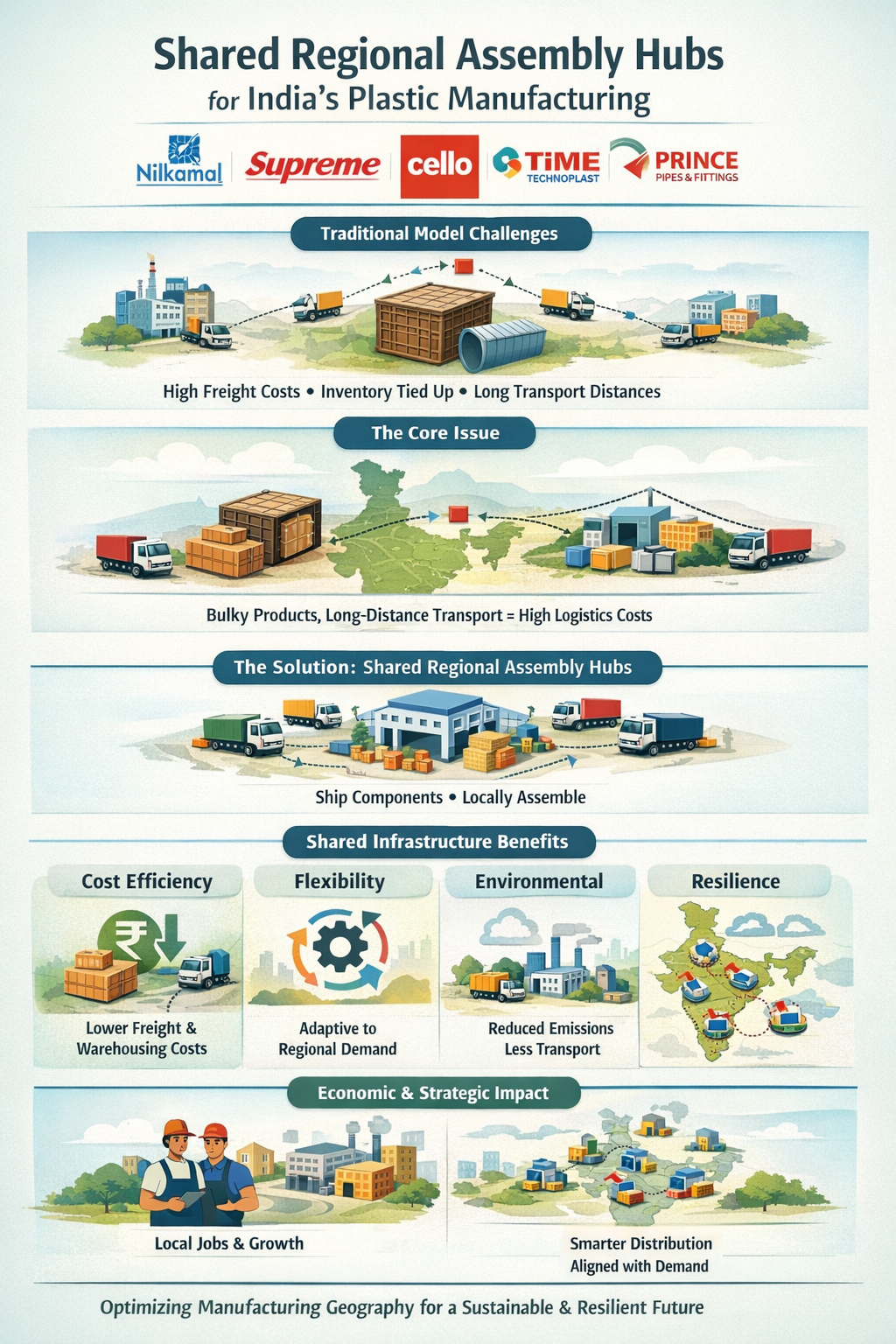 SHARED REASSEBLY AND DECENTRALIZED MANUFACTURING