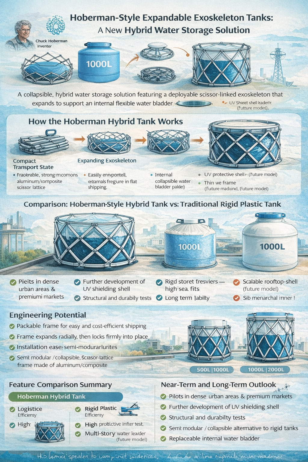 ALTERNATIVES TO RIGID WATER TANKS FOR STORAGE 