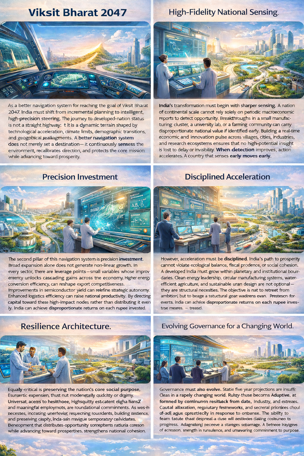 Revisiting strategy for Viksit Bharat 